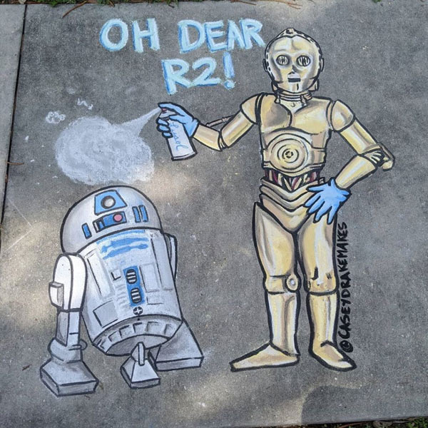 galería de personajes de Disney en cuarentena