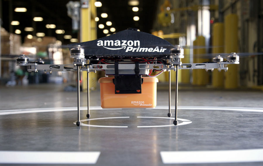Entrega con drones |: bayas de cerebro