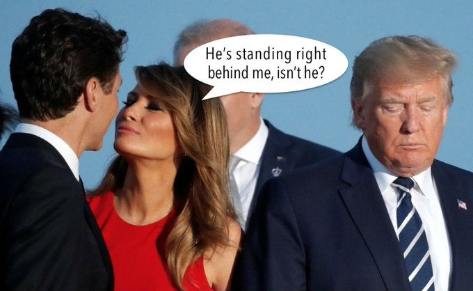 #Melania ama a Trudeau #4 | bayas de cerebro