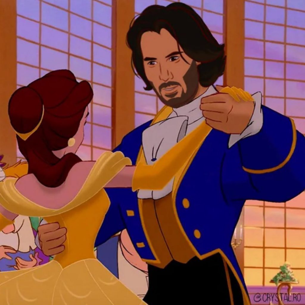 Keanu Reeves como Príncipes de Disney |: CerebroBerry: