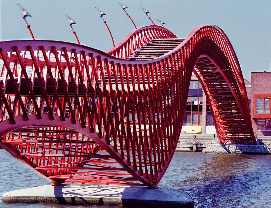7. Pyton Bridge, Amsterdam, Países Bajos 3: