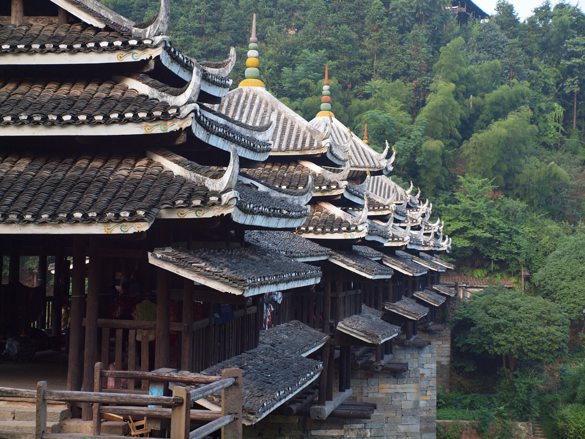 8. Chengang Wind and Rain Bridge, China 3
