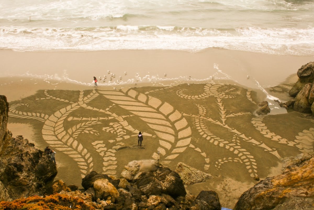 Beach impactantes de arte en Andrés Amador 12